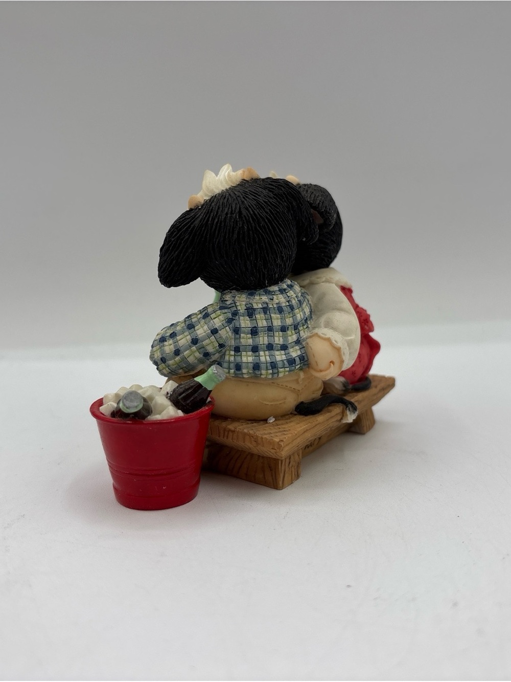 Mary’s Moo Moo Vintage Moo By My Side Is Soda Lightful 827088 Double Figurine - Picture 4 of 12